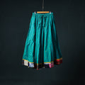 Jacquard 24 Kali Cotton Long Skirt with Patchwork Border 11