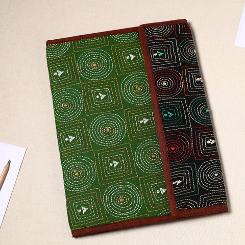 Handcrafted Bengal Kantha Work File Folder 74