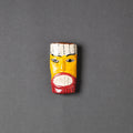  Tribal Mask - Rajasthani Handpainted Wooden Fridge Magnet Online in India  