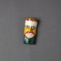  Tribal Mask - Rajasthani Handpainted Wooden Fridge Magnet Online in India  