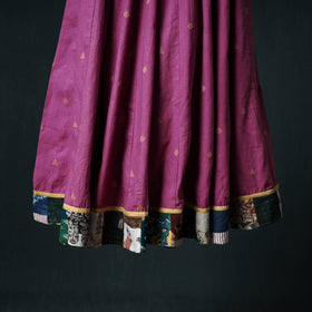Jacquard 24 Kali Cotton Long Skirt with Patchwork Border 13