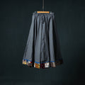Jacquard 24 Kali Cotton Long Skirt with Patchwork Border 14