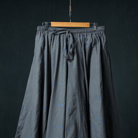 Jacquard 24 Kali Cotton Long Skirt with Patchwork Border 14