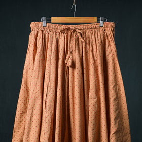 Jacquard 24 Kali Cotton Long Skirt with Patchwork Border 19