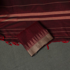Dharwad Cotton Plain Thread Border Unstitched Dress Material: Kurta, Bottom & Dupatta 70