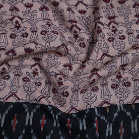 Beige - woollen bagh blouse piece 38 - handcrafted