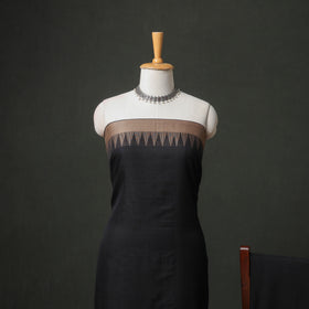 Dharwad Cotton Plain Thread Border Unstitched Dress Material: Kurta, Bottom & Dupatta 72