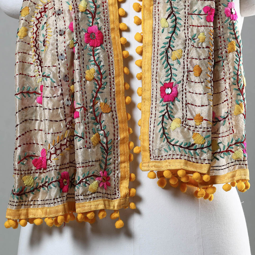 phulkari stole