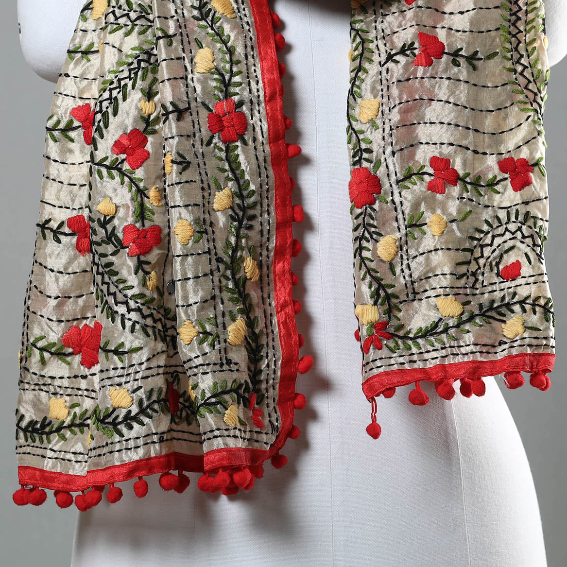 phulkari stole