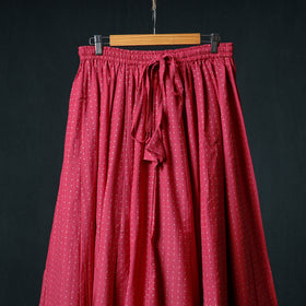 Jacquard 24 Kali Cotton Long Skirt with Patchwork Border 24
