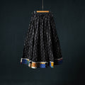 Jacquard 24 Kali Cotton Long Skirt with Patchwork Border 26