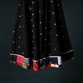 Jacquard 24 Kali Cotton Long Skirt with Patchwork Border 27