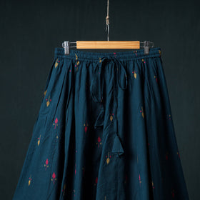 Jacquard 24 Kali Cotton Long Skirt with Patchwork Border 29