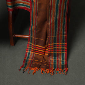 Dharwad Cotton Plain Thread Border Unstitched Dress Material: Kurta, Bottom & Dupatta 79