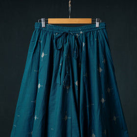 Jacquard 24 Kali Cotton Long Skirt with Patchwork Border 31