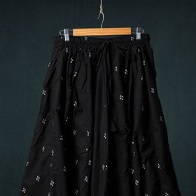 Jacquard 24 Kali Cotton Long Skirt with Patchwork Border 34