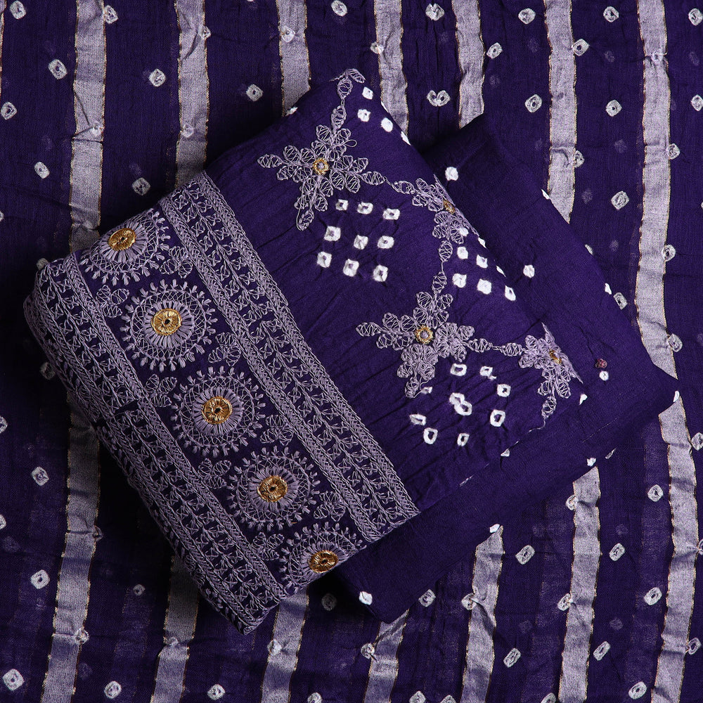 Bandhani kurta Material