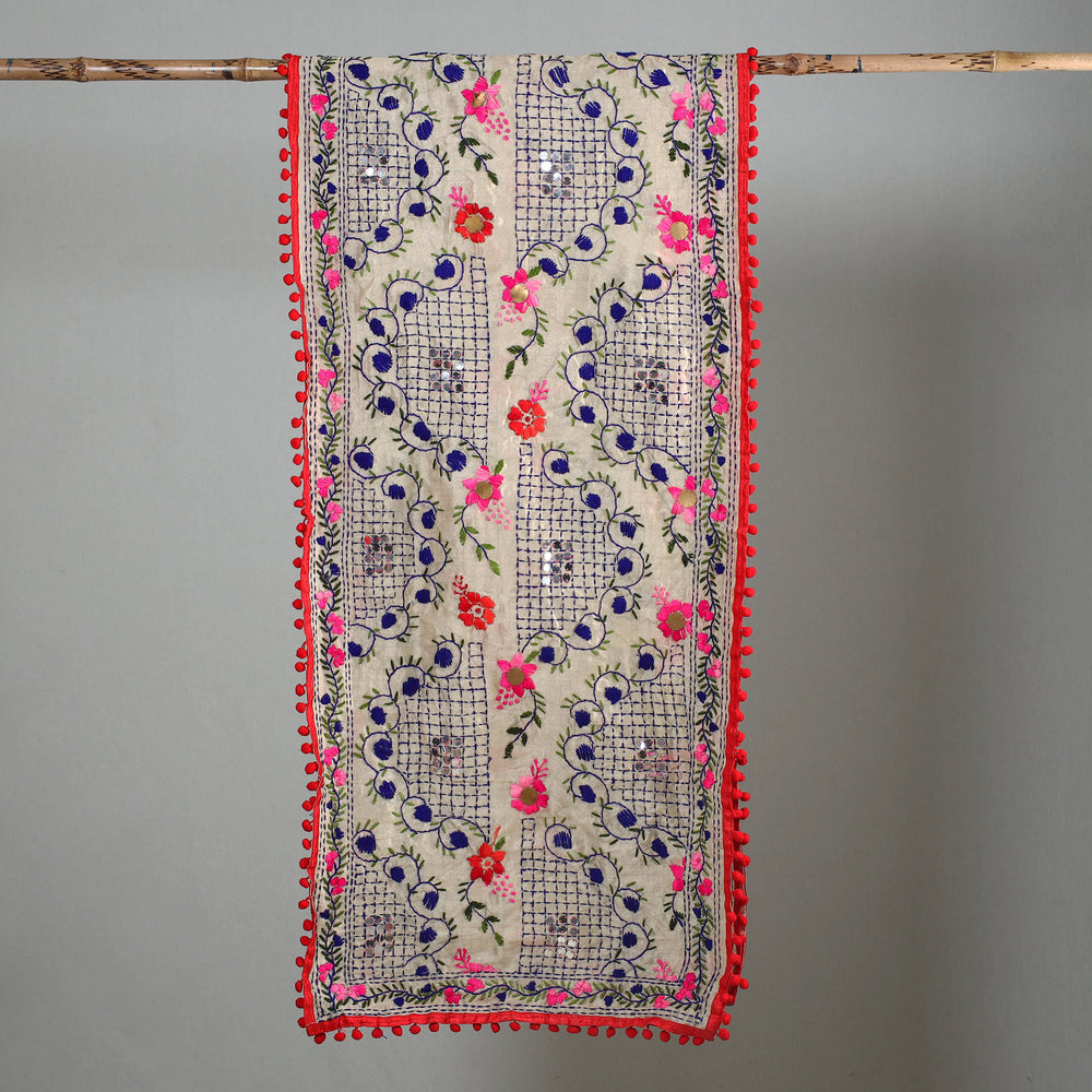 phulkari stole
