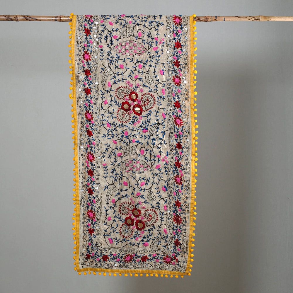 phulkari stole