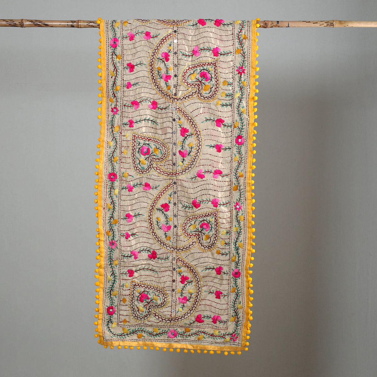 phulkari stole