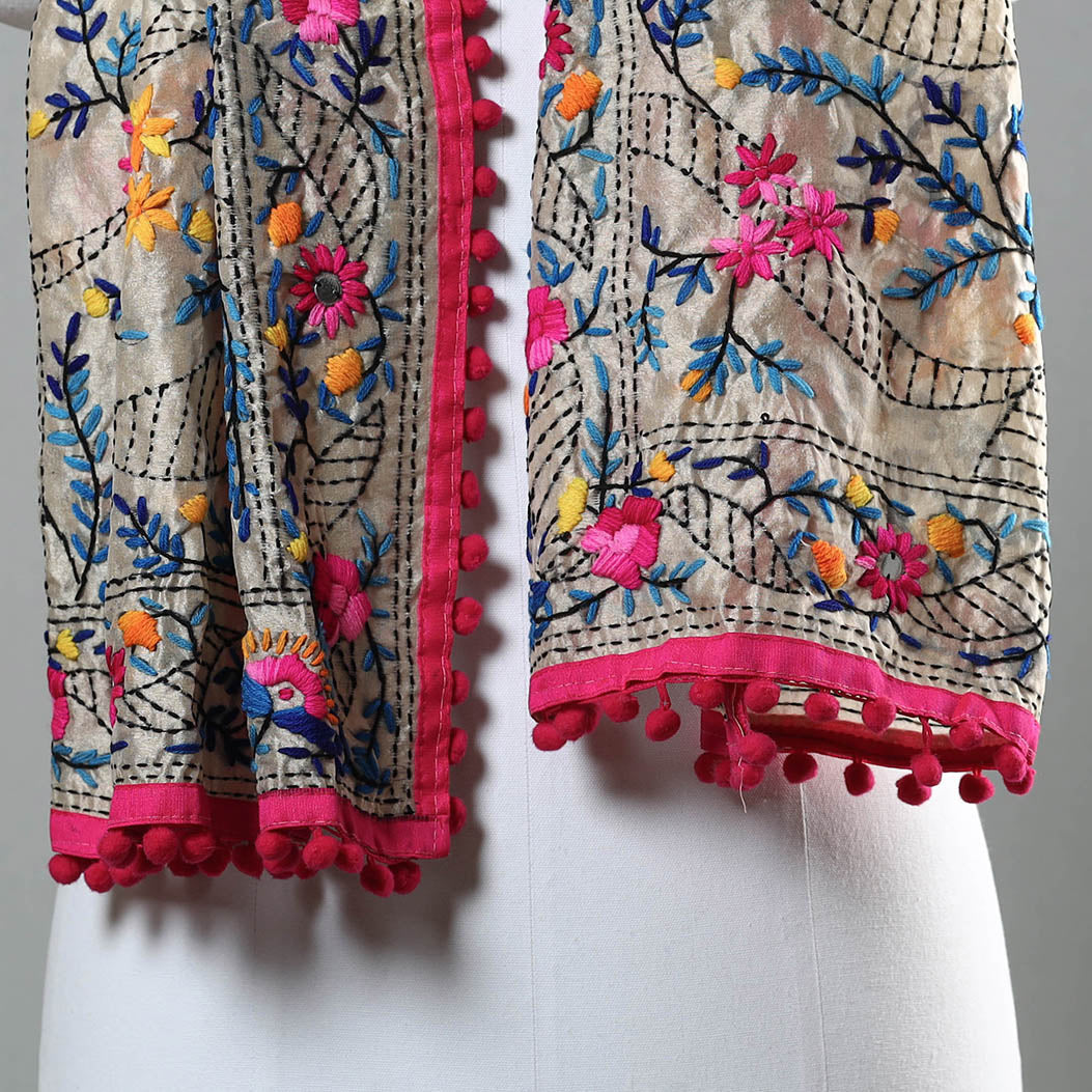 phulkari stole