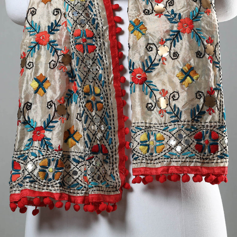 phulkari stole