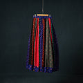 Bandhani Tie-Dye 24 Kali Patchwork Cotton Long Skirt 70