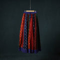 Bandhani Tie-Dye 24 Kali Patchwork Cotton Long Skirt 72