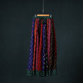 Bandhani Tie-Dye 24 Kali Patchwork Cotton Long Skirt 79