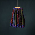 Bandhani Tie-Dye 24 Kali Patchwork Cotton Short Skirt 93