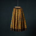 Ajrakh Hand Block Print 24 Kali Patchwork Cotton Long Skirt 96