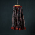 Ajrakh Hand Block Print 24 Kali Patchwork Cotton Long Skirt 99