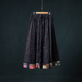Ajrakh Hand Block Print 24 Kali Patchwork Cotton Long Skirt 100
