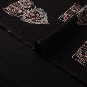 Kutch Hand Block Ajrakh Print Natural Dyed Cotton Hakoba Fabric 14