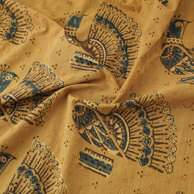 Kutch Hand Block Ajrakh Print Natural Dyed Cotton Hakoba Fabric 22