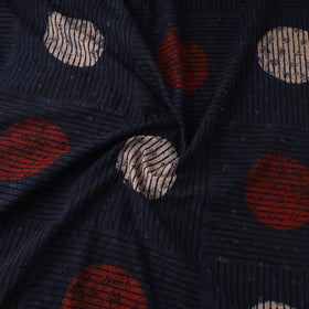 Kutch Hand Block Ajrakh Print Natural Dyed Cotton Hakoba Fabric 25