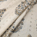 Kutch Hand Block Ajrakh Print Natural Dyed Cotton Hakoba Fabric 27