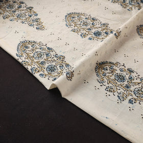 Kutch Hand Block Ajrakh Print Natural Dyed Cotton Hakoba Fabric 27