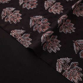 Kutch Hand Block Ajrakh Print Natural Dyed Cotton Hakoba Fabric 29