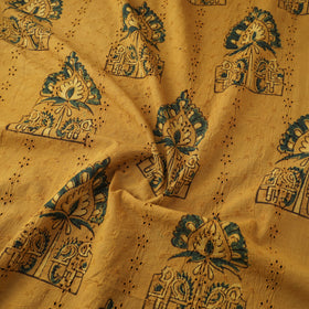 Kutch Hand Block Ajrakh Print Natural Dyed Cotton Hakoba Fabric 31
