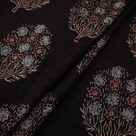 Kutch Hand Block Ajrakh Print Natural Dyed Cotton Hakoba Fabric 16