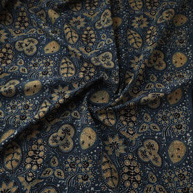 Kutch Ajrakh Print Hand Block Natural Dyed Cotton Fabric 02