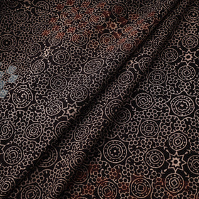 Kutch Ajrakh Print Hand Block Natural Dyed Cotton Fabric 07