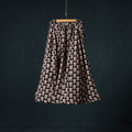 Bagru Hand Block Print 24 Kali Cotton Long Skirt 150