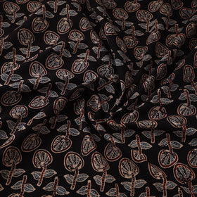 Kutch Ajrakh Print Hand Block Natural Dyed Cotton Fabric 17