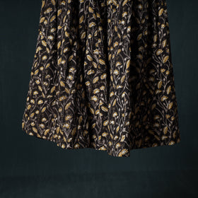 Bagru Hand Block Print 24 Kali Cotton Long Skirt 145
