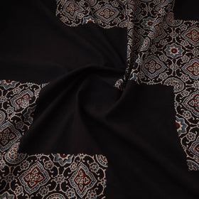 Kutch Ajrakh Print Hand Block Natural Dyed Cotton Fabric 26