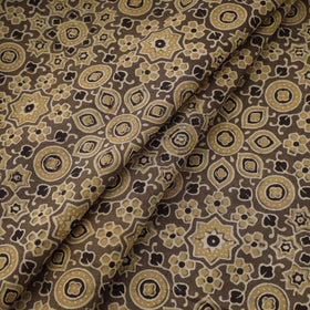 Kutch Ajrakh Print Hand Block Natural Dyed Cotton Fabric 27