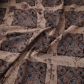 Kutch Ajrakh Print Hand Block Natural Dyed Cotton Fabric 29
