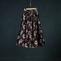 Bagru Hand Block Print 24 Kali Cotton Long Skirt 151